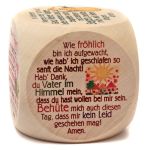 Gebetswürfel Morgengebete bunt