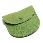 Leather case light green