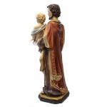 St. Joseph with lily and Jesus