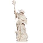 St. Leonard with hat, cow and staff