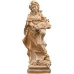 Saint Agnes, wood