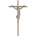 Crucifix plain, wood
