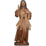 Barmherziger Jesus aus Holz