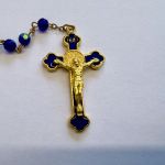 Rosenkranz "Auferstehung", blau
