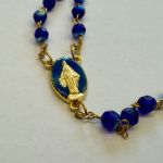 Rosenkranz "Auferstehung", blau